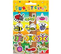 Henbrandt 24 Sheets of 12 INSECT STICKERS