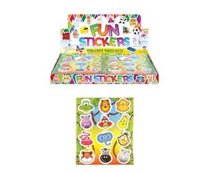 Henbrandt 24 Sheets of 12 JUNGLE STICKERS