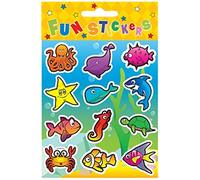 Henbrandt 24 Sheets of 12 Sealife STICKERS