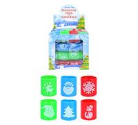 HENBRANDT 24x Mini Christmas Magic Springs for Kids Christmas Mini Spring Toys Xmas Party Bag Fillers Lucky Dip Classroom Prizes Pinata Fillers Gifts Home School Rewards for Boys and Girls