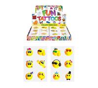 Henbrandt 288 x Smile Face Temporary Tattoos