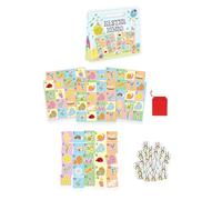 HENBRANDT 3 x Easter Bingo Games 6 Player Set - Festive Easter Party Games with Colourful Bingo Cards Caller Cards Tokens - Family Entertainment Children Adults Spring Holiday Celebration Activities