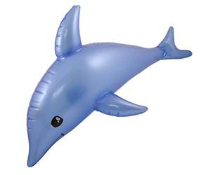 HENBRANDT 3 x Inflatable Dolphin Seaside Beach 53cm