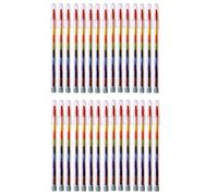 HENBRANDT 10x Swapper Crayons for Kids Swop Point Rainbow Colour Change Stacker Crayon Pen Children’s Stocking Fillers Wedding Activity Pack Birthday Loot Bag Party Favours Boys and Girls Unisex