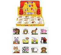 Henbrandt 36 Farm Animal Themed Tattoos - 3 Packs of 12 Individual Tattoos Supplied