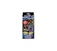 HENBRANDT 3x Glow Stick Party Pack 42 Pieces - Premium Multicolour Neon Light Accessories for Kids Teens Adults Parties Festivals Raves Birthdays Nighttime Events