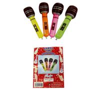 Henbrandt 4 Inflatable Microphone Party Accessories