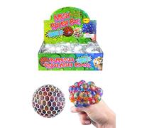 HENBRANDT 4 x Mesh Squeeze Ball with Beads