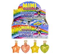 Henbrandt 48 Childrens Mini Touchable Bubbles Kids Party Bag Fillers Toys