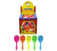 Henbrandt 48X mini smiley maracas- Great party bag fillers