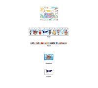Henbrandt 4Pc Pirate Theme Stationery Set