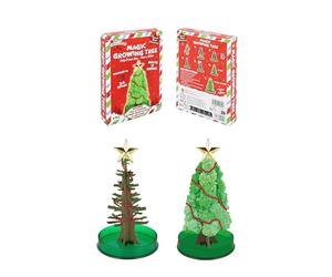 Henbrandt 6 x Magic Growing Crystal Christmas Tree Set Grow Your Own Crystals Science Kit Stocking Filler Christmas Eve Box Party Favours Loot Bag Fillers Lucky Dip for Boys and Girls