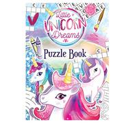 HENBRANDT 6 x MINI Unicorn Fun Children's Kids Activity Colouring Puzzle Book