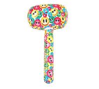 Henbrandt 66 CM INFLATABLE BLOW UP SMILE FACE MALLET HAMMER KIDS CHILDRENS PARTY BAG FILLERS TOYS