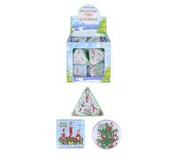 Henbrandt 6x Mini Elfin Around Christmas Puzzle Mazes for Kids Maze Puzzle Toys Xmas Stocking Fillers Christmas Eve Box Loot Bag Filler Party Favour for Boys and Girls