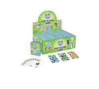 Henbrandt 6x Mini Football Playing Cards 52 Card Deck for Kids Family Games and Parties for Girls and Boys Home School Classroom Prize Loot Bag Filler Party Favour
