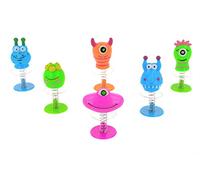Henbrandt 6x Monster Jump Ups Party Bag Loot Fillers/Classroom Rewards/Lucky Dip Prizes/Party Favours / Pop Up Monsters