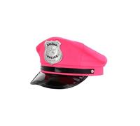 HENBRANDT 6x Pink Special Police Hat - Adult Fancy Dress Accessory, Stag & Hen Party Costume, One Size, 24cm x 12cm