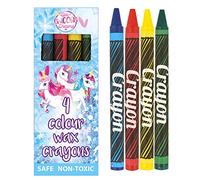 Henbrandt 6x Unicorn Wax Crayons