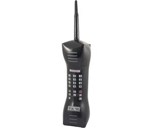 Henbrandt 80s Inflatable Mobile Phone 76 cm Stag Fancy Dress Accessory Black