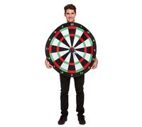 HENBRANDT Adult Dartboard Fancy Dress Costume - Hilarious Novelty Pub Game Outfit for Stag Dos, Parties, Halloween - One Size Fits Most Fancy Dress Costume