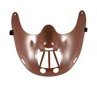 Henbrandt Adults Halloween Brown Cannibal Half Face Mask Fancy Dress Accessory