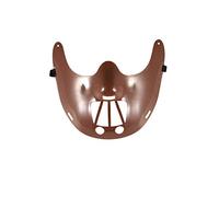 Henbrandt Adults Halloween Brown Cannibal Half Face Mask Fancy Dress Accessory