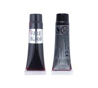 HENBRANDT Art blood pack, set of 3 spooky horror fancy dress costume for parties, Halloween - fun accessory