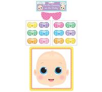 HENBRANDT Baby Shower Party Game Pin The Dummy Pacifier On The Baby