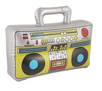 HENBRANDT BOOM BOX INFLATABLE BLOW UP SPEAKER FANCY DRESS ACCESSORY STEREO STAG PARTY PROP