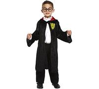 HENBRANDT Boys Costume: Wizard School Boy (Medium 7-9 Yrs)