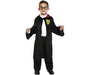 HENBRANDT Boys Costume: Wizard School Boy (Medium 7-9 Yrs)