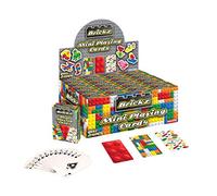 HENBRANDT Brickz Themed Mini Playing Cards - 24 x Packs