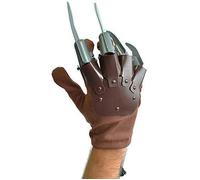 Henbrandt Brown Freddy Krueger Glove With Grey Plastic Claws