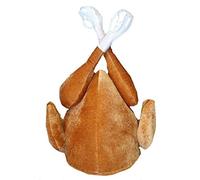 HENBRANDT Brown Turkey Christmas/Thanksgiving Fancy Dress Costume Hat