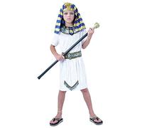HENBRANDT Children Egyptian Pharaoh Fancy Dress Costume Ages 4-12 Years World Book Day/Week (10-12 years)