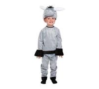 HENBRANDT Children’s Grey Donkey Costume Xmas Nativity Play Pantomime World Book Day Fancy Dress Outfit for Kids Christmas Fancy Dress for Girls and Boys (Age 10-12)
