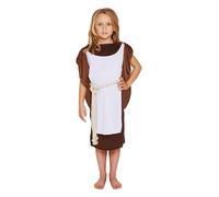 HENBRANDT Children’s Viking Girl Anglo Saxon Iron Age Fancy Dress Costume Historical Outfit for Kids (Age 7-9)