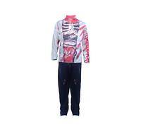HENBRANDT Children’s Zombie Fancy Dress Costume Walking Undead Bloody Skeleton Living Dead Scary Monster Size Large Ages 10-12 Halloween Fancy Dress for Boys
