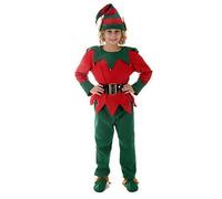 Henbrandt Children's Christmas Elf Fancy Dress Costume (Large / 10-12 Years)