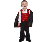 Henbrandt Childrens Halloween Themed Creepy Vampire Fancy Dress Costume Age 2-4 Years