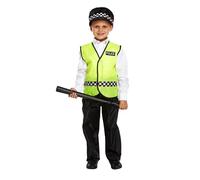 HENBRANDT CHILD'S POLICE COSTUME FANCY DRESS POLICEMAN EMERGENCY SERVICES BOYS OUTFIT World Book Day/Week (10-12 years)