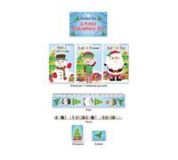 Henbrandt Christmas Design 5 Piece Stationery Set