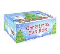HENBRANDT Christmas Eve Box Xmas Eve Gift Large Cardboard Gift Boxes for Boys and Girls Empty Boxes for Sweets Gifts Stocking Fillers and Christmas Treats