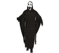 HENBRANDT Demon Ghost Halloween Costume Adult Unisex Horror Movie Style Fancy Dress Outfit - One Size Fits Most Spooky Party Carnival Cosplay Attire