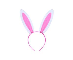 HENBRANDT Easter Pink Bunny Ears Headband 29cm