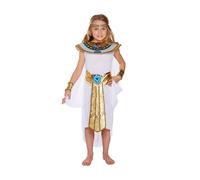 HENBRANDT EGYPTIAN GIRL CLEOPATRA KIDS FANCY DRESS COSTUME WORLD BOOK DAY WEEK OUTFIT (Egyptian Girl Costume) (Age 7-9)