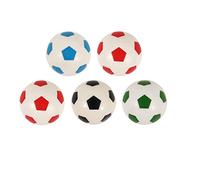HENBRANDT Football - Assorted Colours Bouncy Jet Balls 32mm (Pack of 10)