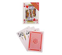 Henbrandt Gigantic Playing Cards for All Ages Jumbo Playing Cards A4 Plastic Coated Deck for Parties Picnics Garden Games Indoors and Outdoors Family Party Game