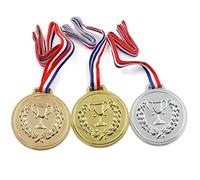 Henbrandt 20 Packs Of Prize School Award Sports Day Olympics Gold Silver Bronze Winner Plastic Medals
